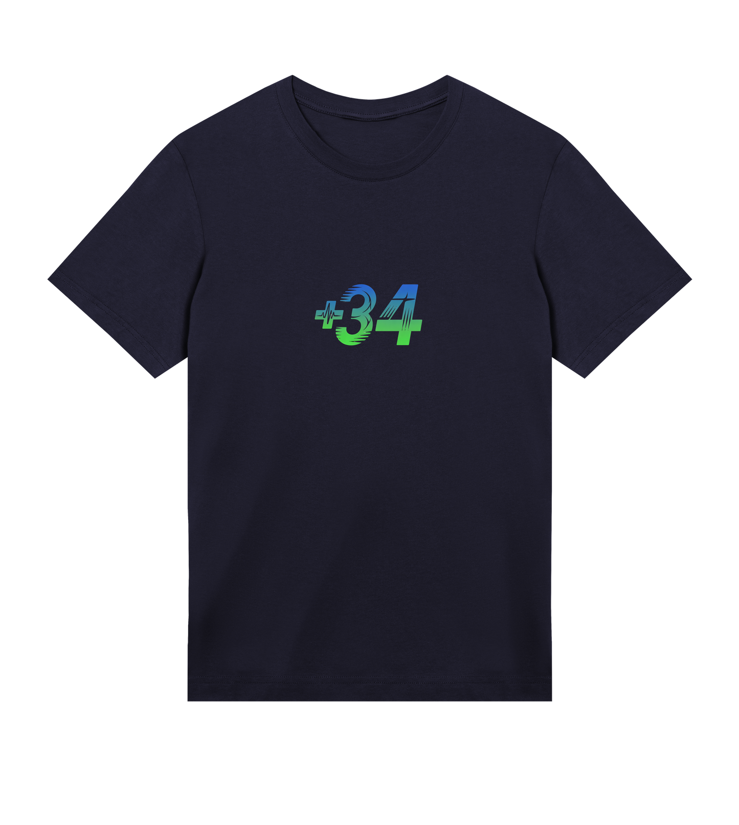+34 Men's Navy Blue Tee
