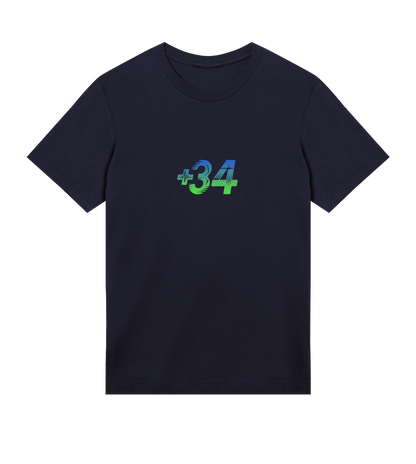 +34 Men's Navy Blue Tee